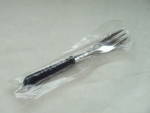 WMF - Milano schwarz - Cromargan - Kuchengabeln